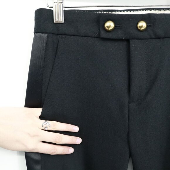 J. Crew Wool Pants Womens 00 Black Classic Capsule Professional Polished NWOT - Picture 5 of 16